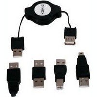 König CMP-C162RK feltekerhető USB2.0 kábel Kit