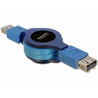 Kab USB3.0-A-A hosszabbitó apa/anya 1,2m Delock Retract 82649