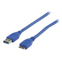 Kab USB3.0 A- Bmicro 0,5m Blue CCGL61500BK05