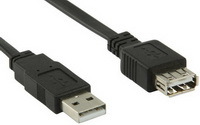 Kab USB A-A Hosszabbító 1m CCGP60010BK10