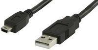 Kab USB AM5P-6 (A-B) Mini USB 1m CCGL60300BK10