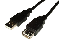 Kab USB A-A Hosszabbító 3m P-M nBase