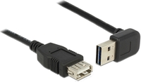 Kab USB A-A Hosszabbító 1m P-M L alakú Delock 83547