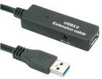 Kab USB3 A-A Hosszabbító Aktív 15m Roline 12.04.1081