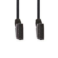 Kab Scart 21p - Scart 21p 1,5m Nedis CVGL31001BK15