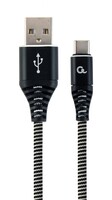 Kab USB Type-C M-M 1,8m Gembird Black CCP-USB2-AMCM-6