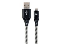 Apple x Lightning to USB Cable (2m) Gembird CCC-USB2B-AMLM-2M-BW