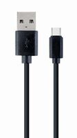 Kab USB Type-C M-M 1 m Gembird CC-USB2-AMCM-1M black