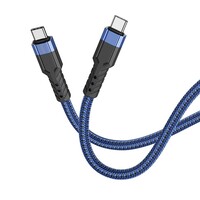 Kab USB Type-C M-M 1,2m 60W Blue Hoco U110 SUNS0231-BL