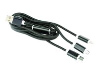 Kab USB A-Lighting Baseus Legend 90 fokos 1m Black CALCS-01