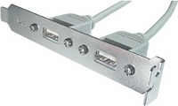 2xUSB 2.0 kivezető panel CCGP74800GY05
