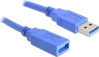 Kab USB3.0-A-A hosszabbitó apa/anya 1m Delock 82538
