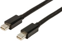 Valueline 3m mini DisplayPort M - mini DisplayPort M kábel, fekete