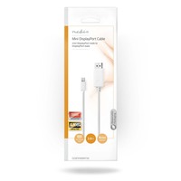 Kab Mon DP Mini M - DP M 2m Nedis White CCGP37400WT20