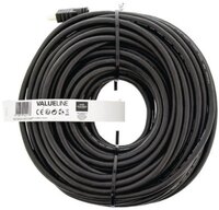 Valueline 30m HDMI male - HDMI 1:4 M-M A male kábel, fekete