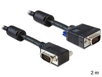 Kab Mon VGA 2m (15p/15p) 90 fok Delock 83173 Quality