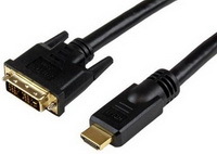 Kab Mon HDMI M - DVI M 15m StarTech.com HDDVIMM15M