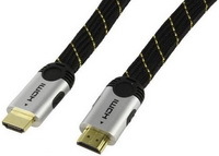 Kab Mon HDMI M - HDMI M Flat 1,5m CVGP34100BK15