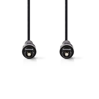 Kab Toslink kábel 10m Nedis CAGL25000BK100