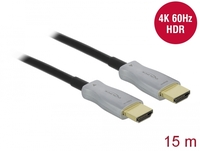 Kab Mon HDMI M - HDMI M 2.0 4K 20m 60Hz Aktív optikaiDelock85012