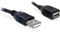 Kab USB A-A Hosszabbító  0,15m (15cm)  P-M Delock 82457