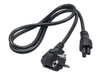 Kab Hálozati 220V Notebook 1m IEC320-C5 Akyga AK-NB-08A
