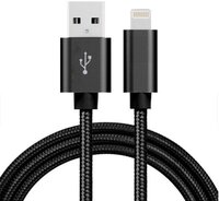 WPower 1m Apple USB - Lightning kábel, fekete