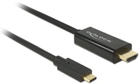 Kab USB3.1 C M - HDMI (DP Alt Mode) 4K 30Hz 2m Delock 85259