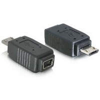 Fordító USB Micro B - USB Mini Adapter Delock65063