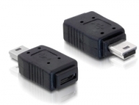 Fordító USB Mini(m) - USB Micro A+B(f) Delock65155