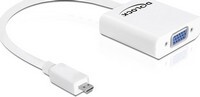 Fordító HDMI micro D papa (M) - VGA mama (F) Delock 65347