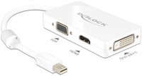 Fordító DP mini M to DSUB/HDMI/DVI F Delock 62630