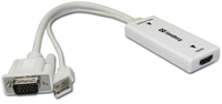 Forditó VGA+Audio(USB)-HDMI konverter Sandberg 508-78