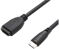 Fordító HDMI F - HDMI mini M 15cm Roline 12.99.3120