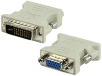 Fordító DVI-VGA (DVI M - HD15 F) Gembird White A-DVI-VGA