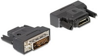 Fordító DVI 25 papa - HDMI mama Delock 65024