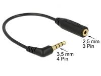 Kab 3,5mm jack 4PM- 2,5MM JACK 3PFM Delock 65673
