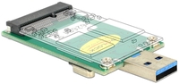 Fordító USB3.0 A Male - mSATA Full Size Delock 62681