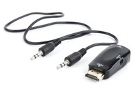 Forditó HDMI-VGA+Audio Gembird A-HDMI-VGA-02