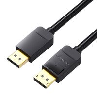 Kab Mon DP M -  HDMI A M 4K 2m Vention Cotton Braided 4K HFKBH