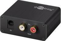 Forditó audio 2xRCA F - Toslink/RCA Goobay 58966