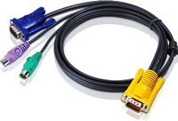 Kab CPU Switch KVM 3m PS/2  Audió CS12xx-hez