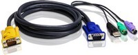 Kab CPU Switch KVM 1,8m Aten PS2/USB 2L-5302UP