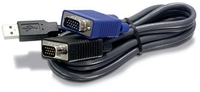 Kab CPU Switch KVM 1,83m USB HDB15p Trendnet TK-CU06