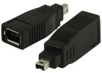 Fordító Firewire 4p(m) - 6p(f) Adapter Valueline