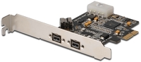Firewire 1394b PCIE Digitus Kártya 2 port DS-30203-2
