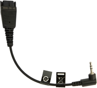 Fordító Audio Jack 2,5mm M  - QD F 15cm Jabra 8800-00-46