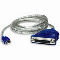 USB-Parallel Adapter Konverter 25p mama 1,5m Goobay 95433