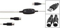 USB KONVERTER USB Midi adapter Goobay 95432