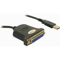 USB-Parallel Adapter Konverter 25p mama 0,8m Delock 61330